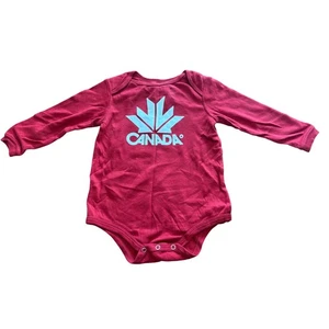 Hudson Bay 2010 Olympische Winterspiele Baby Langarm Body 18-24 Monate - Bild 1 von 6