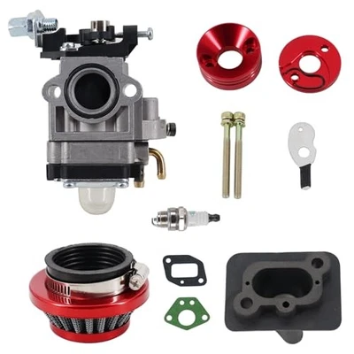 15mm Carburetor Kit for 33-50cc 2 Stroke Pocket Bike ATV Stand-up Scooters Dirt  - Image 1 of 4