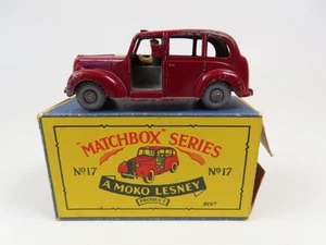 Matchbox n°17 Metropolitan Taxi, bel exemple/boîte ! - Photo 1/6