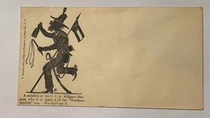 Seltenes unbenutztes Bürgerkrieg Patriotisches Cover " A Member Of The C. S. A. ” Murphy - Bild 1 von 3