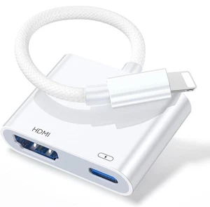 Apple MFI Zertifikat Lightning auf HDMI Digital AV Adapter, 1080P Sync Bildschirm Digital - Bild 1 von 6
