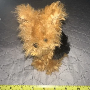 Peluche pupazzo cane piccolo marrone terrier - Foto 1 di 2