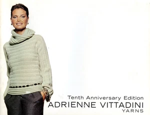 Adrienne Vittadini Vol. Libro de 22 patrones de tejido edición 10 aniversario. 12 diseños - Imagen 1 de 12