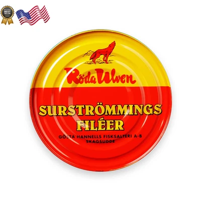 UNKNOWN Roda ulven Surstromming 300g surstromming Challenge FREE SHIPPING USA ONLY
