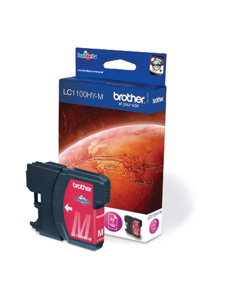 Brother LC1100HYM - High Yield - magenta - original - ink cartridge - for Brothe - Image 1 of 4