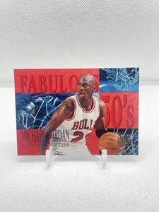 1995-96 Fleer Ultra MICHAEL JORDAN Fabulous 50s 5 of 7 Chicago Bulls!! GOAT!🐺🔥 - Picture 1 of 5