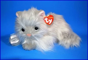 Ty Classic 2004 - Brazaletes - Gato de peluche de 20" - Nuevo con etiqueta colgante dañada - Imagen 1 de 3
