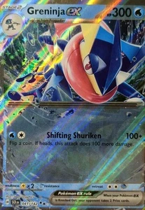 Greninja EX 041/142 SV: Stellar CrownDouble Rare Pokémon TCG 2024 NM - Picture 1 of 3