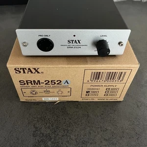STAX SRM-252A Treibereinheit für Earspeaker Kopfhörerverstärker Made in Japan mit Box - Bild 1 von 24