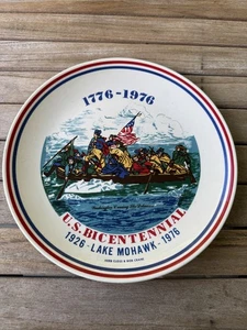 US Bicentennial Plate - Lake Mohawk NJ - (1926 - 1976) - Bild 1 von 2