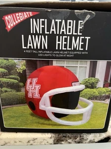 University Of Houston Inflatable Lawn Helmet - Tailgate Football 4'x4' - Picture 1 of 4