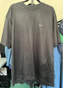 LOTE DE 2 camisetas Nike - camisetas en blanco de malla usadas de colección (talla XL - negras y rojas) - Imagen 1 de 18