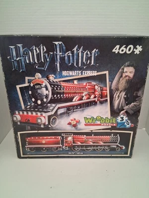 Wrebbit 3D Puzzle Harry Potter Hogwarts Express 460 New 25.75” L - Image 1 of 3