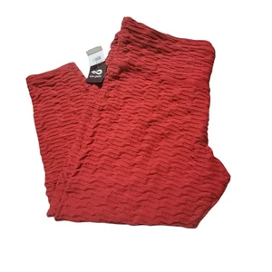 Lola Getts Leggings Damen 3XL Cherry Pie Rot Rüschen Stretch Cropped Neu mit Etikett - Bild 1 von 14