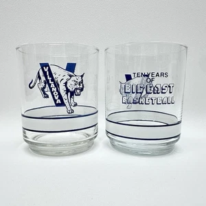 (2) Villanova University Wildcats - Big East Basketball 10oz Glasses - Getty - Picture 1 of 5
