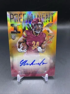 2024 Topps Signature Class Michael Wiley Preeminent Ink Gold /10 Auto Card - Picture 1 of 2