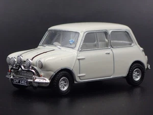1959-1967 AUSTIN MINI COOPER S 1275 MK1 WHITE 1:64 SCALE DIECAST MODEL CAR - Picture 1 of 7