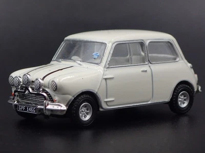 Modello Auto Diecast 1:64 AUSTIN MINI COOPER S 1275 MK1 BIANCA 1959-1967 - Immagine 1 di 4