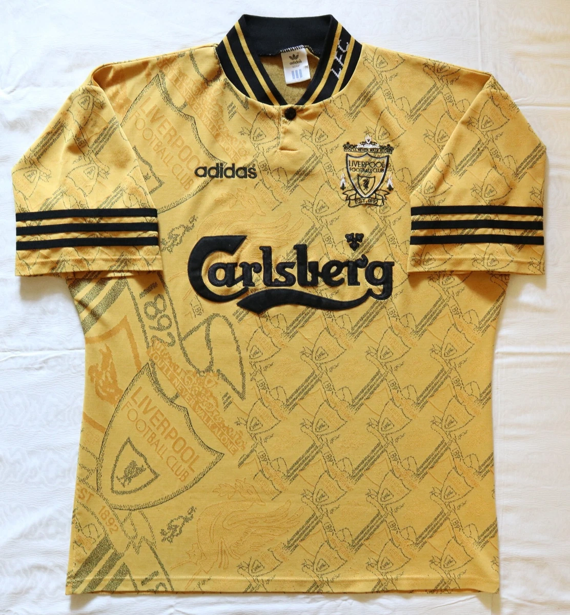 LIVERPOOL 1994/1996 THIRD 3rd FOOTBALL SHIRT SOCCER JERSEY ADIDAS