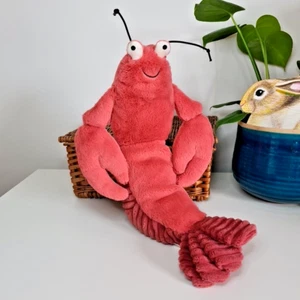 Jellycat Larry Lobster - Medium Lobster - Sea Creature Soft Toy Plush Beanie 12” - Picture 1 of 17