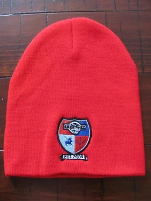 OBSC Oak Brook 足球俱乐部 Beanie Woolie 帽子 红色 足球 Futbol — 第 1/3 张图片