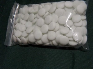 Go The Fascinating Oriental Game of Strategy & Conquest PARTS White Markers ONLY - Picture 1 of 3