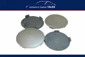 4 x 55mm Nabenkappen Felgendeckel Nabendeckel Radnabendeckel Silber RD5502 - Bild 1 von 1