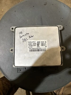 2008-2009 KIA SORENTO ECM ECU ENGINE COMPUTER (A6) 39106-3c363 - Image 1 of 4