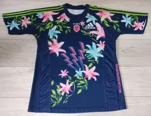Stade Francais Paris Rugby Home Shirt 2010/2011 - Adidas 2XL Jersey XXL Top A8M - Picture 1 of 10