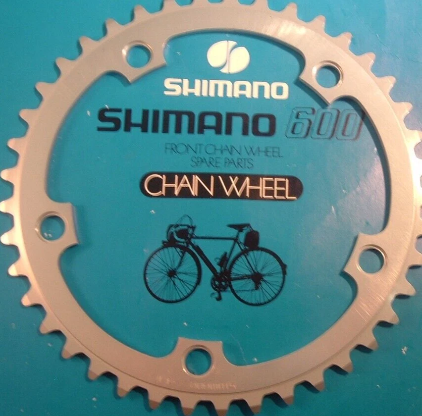 Shimano 600 EX FC-6200 41Tx130BCD Road/BMX NEW/NOS W-Cut Chainring- 5-8-Spd-NIB - Image 1 of 4