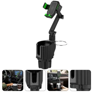 Universal Black Compatible Cup Holder Phone Cupholder Phone Holder - Photo 1 sur 12