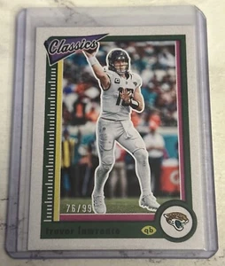 2022 Classics H2 Red Back #44 Trevor Lawrence 76/99 - Jacksonville Jaguars. - Picture 1 of 2