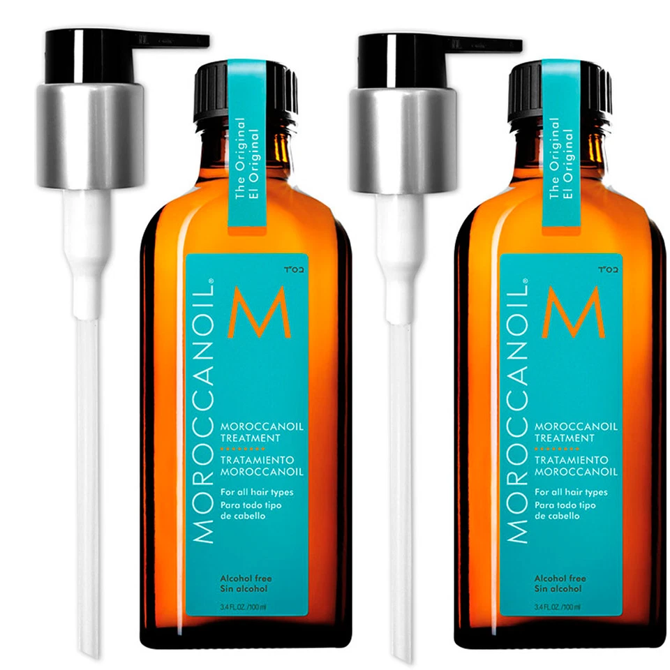 Moroccanoil Treatment Haaröl  2 x 100 ml inkl.1x orig. Pumpe = 200ml - Bild 1 von 1