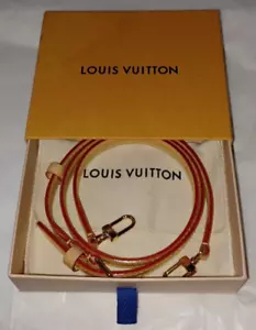 NEU Original Louis Vuitton Vachetta Leder Schulterriemen mit Gold Hardware - Bild 1 von 4