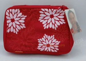 GOLLA Red Floral Design Media Bag 7". M50 - Picture 1 of 8