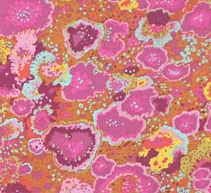 Kaffe Fassett LICHEN LILAC GP76 14” X WOF original issue - Picture 1 of 2