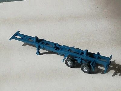 Lot 168 ein Auflieger zum Containertransport von Wiking in 1:87 aus Sammlung - Bild 1 von 2