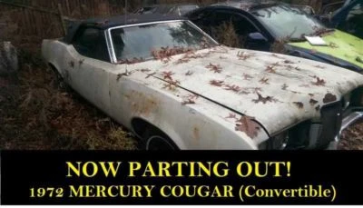 Cierre de capó para Mercury Cougar 1972 Foto 1 de 4