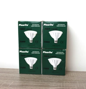 (x4) PLUSRITE 75w PAR30/FL FLOOD LAMP BULB - 130v *NEW OPEN BOX* Bright White - Picture 1 of 7
