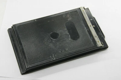 3.5 x 4.5" Film Pack Adapter with Darkslide - Fits 4" Wide Slot - VINTAGE PA06 - Image 1 of 4