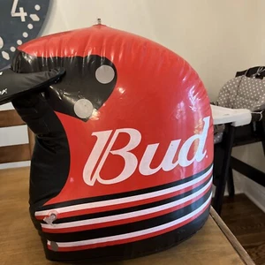 2001 Dale Earnhardt Jr Budweiser Bud Beer Party Inflatable Nascar Helmet Dale - Picture 1 of 8