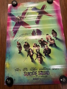 twenty one pilots (Tyler + Josh) SIGNED AUTOGRAPHED Suicide Squad poster 27'x40' - Bild 1 von 5