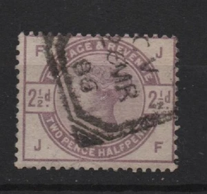 GRAN BRETAGNA 1884 Queen Victoria (1819-1901) francobollo obliterato - Picture 1 of 2