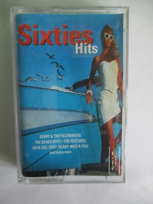 "Sixties Hits" - Various~ Cassette Tape ~ 1996 ~ Flute International (FMLC 1019) - Image 1 of 4