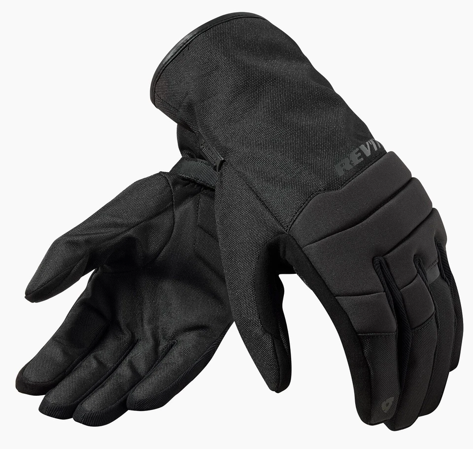 GUANTI MOTO GLOVES REV'IT MANKATO H2O IMERMEABILI NERO BLACK TG L - Immagine 1 di 1