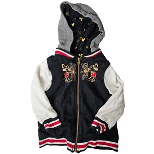 Hanna Andersson Girls Size 3 Disney Micky Mouse Hoodie Sweater - Picture 1 of 9