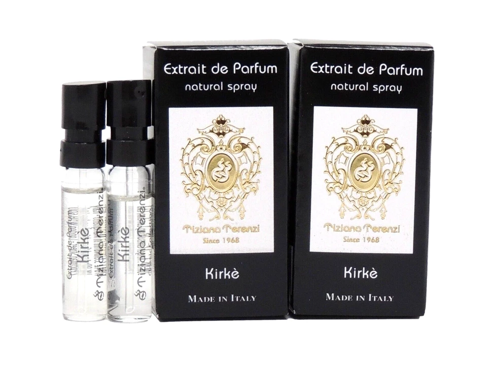 TIZIANA TERENZI KIRKE EDP 1.5ml .05fl oz x 2 COLOGNE PERFUME SPRAY SAMPLES - Image 1 of 1