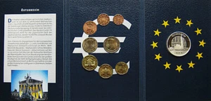 EURO KMS Österreich mit Jahresgedenkprägung 2002 Silber - Bild 1 von 4