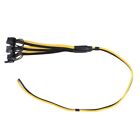 Power Supply Cable 1 to 3 6p+2p Miner Adapter Cable 8pin GPU Video Card Wire