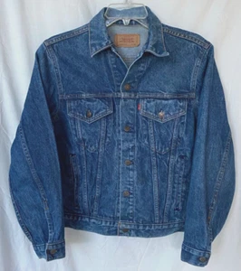 VTG 80s LEVIS..70506-0216..DENIM..TRUCKER..JACKET..MADE IN USA..MEN 36R - Picture 1 of 6